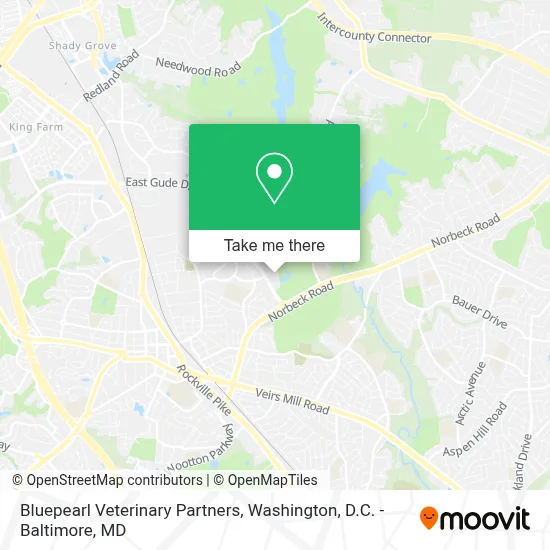 Bluepearl Veterinary Partners map