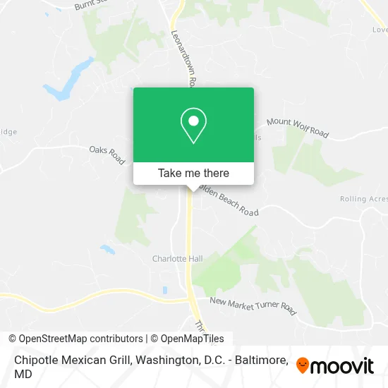 Chipotle Mexican Grill map