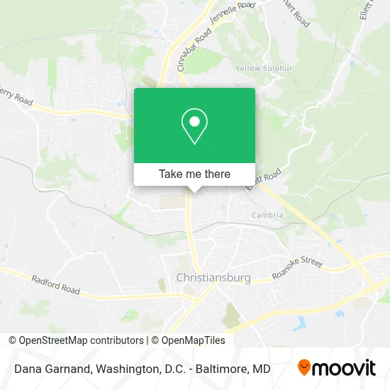 Dana Garnand map