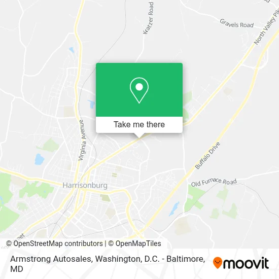Armstrong Autosales map