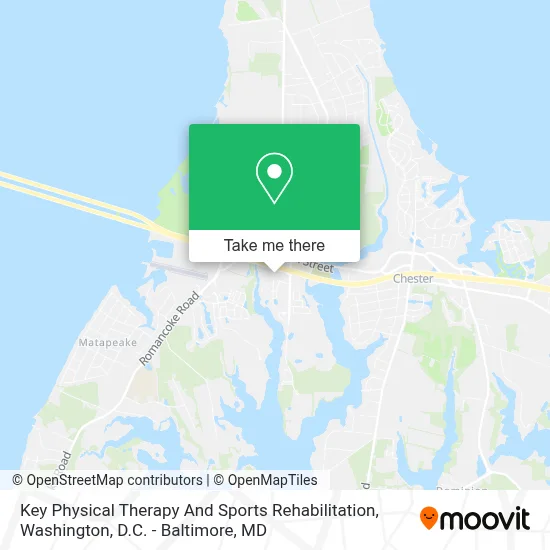 Key Physical Therapy And Sports Rehabilitation map