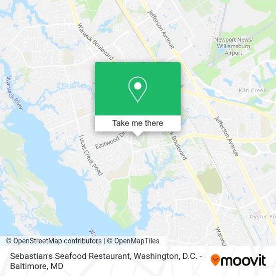 Sebastian's Seafood Restaurant map