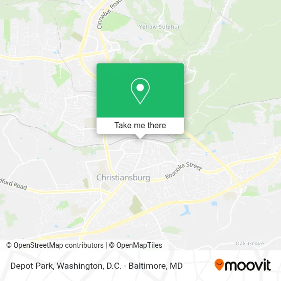 Depot Park map