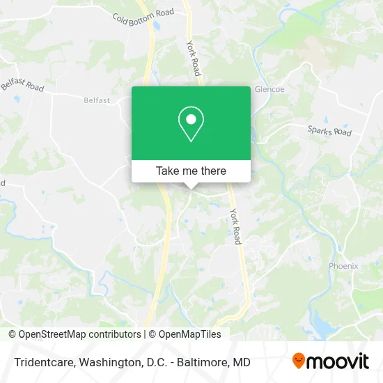 Tridentcare map