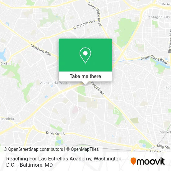 Reaching For Las Estrellas Academy map