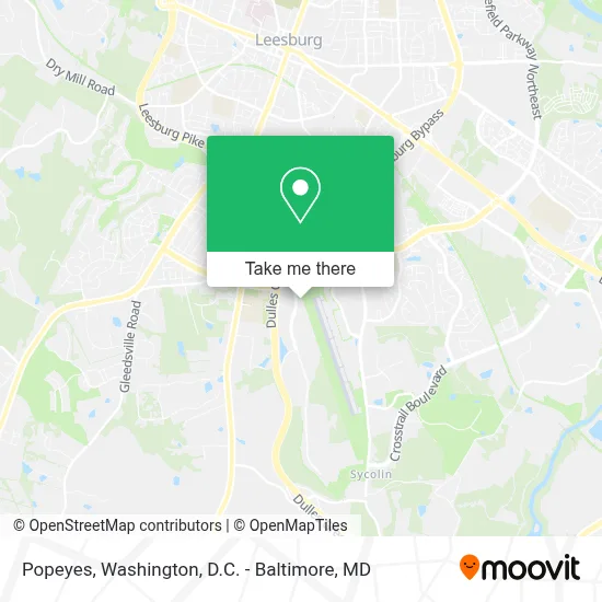 Popeyes map