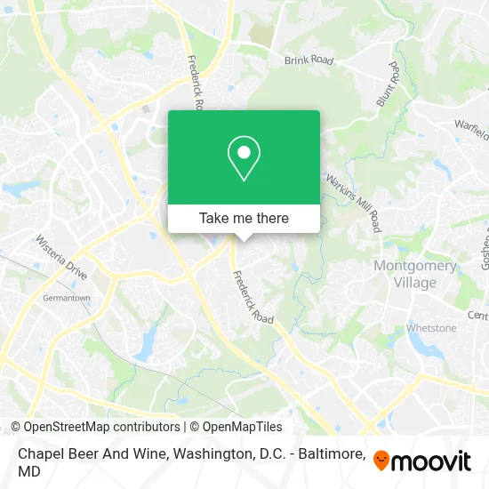 Chapel Beer And Wine map