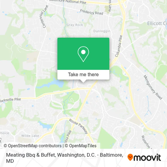 Meating Bbq & Buffet map