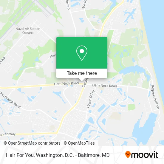Hair For You map