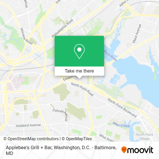 Applebee's Grill + Bar map