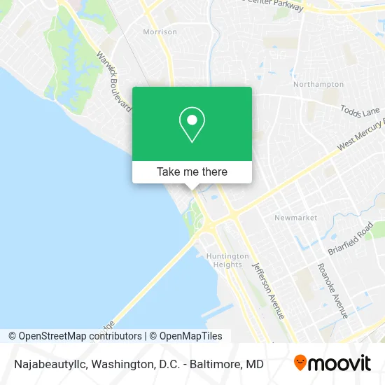 Najabeautyllc map