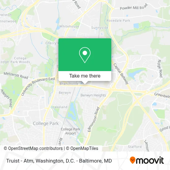 Truist - Atm map