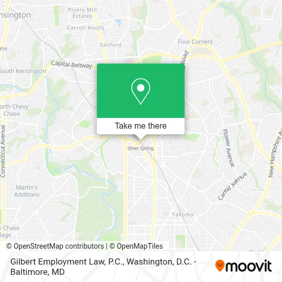 Gilbert Employment Law, P.C. map