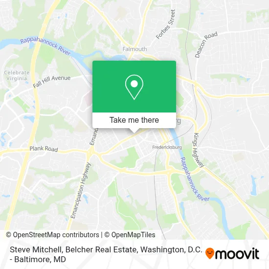 Steve Mitchell, Belcher Real Estate map