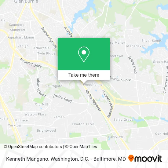 Kenneth Mangano map