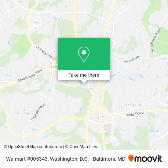 Walmart #005343 map