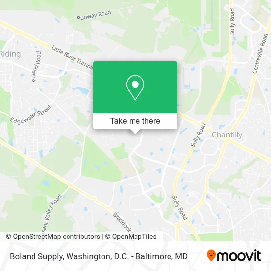 Boland Supply map
