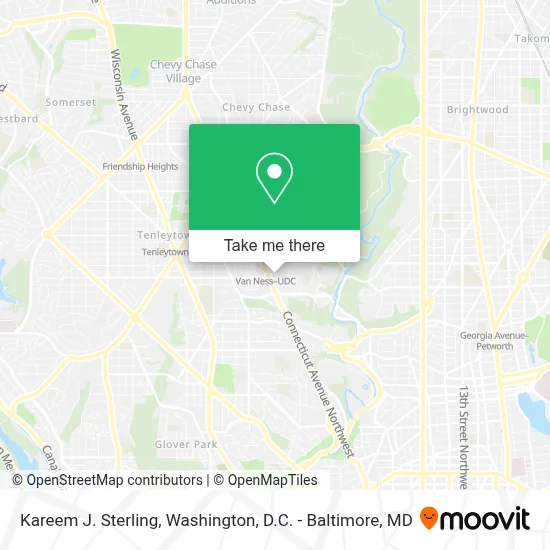 Kareem J. Sterling map