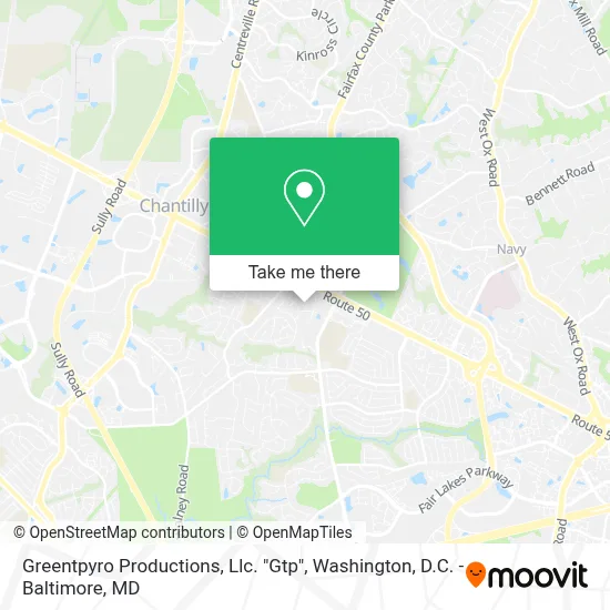 Greentpyro Productions, Llc. "Gtp" map