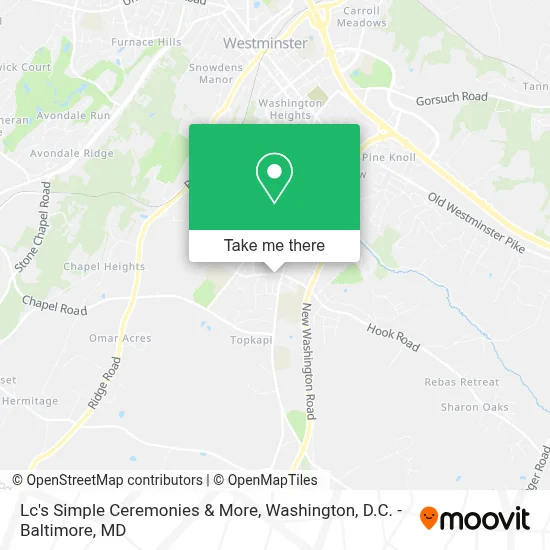Lc's Simple Ceremonies & More map