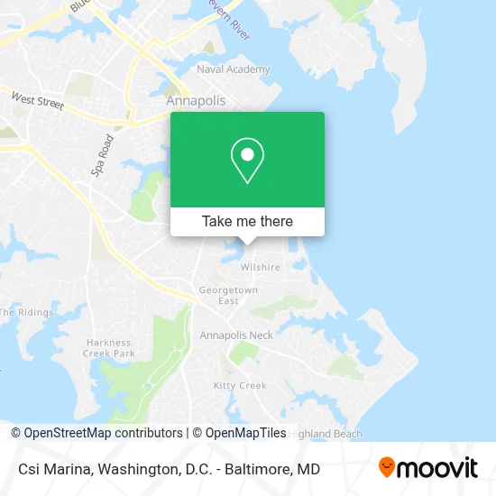 Csi Marina map