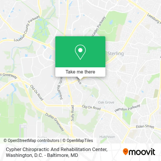 Cypher Chiropractic And Rehabilitation Center map