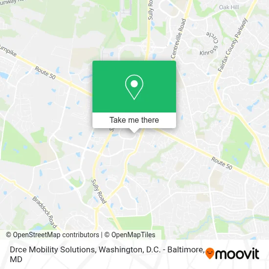 Drce Mobility Solutions map