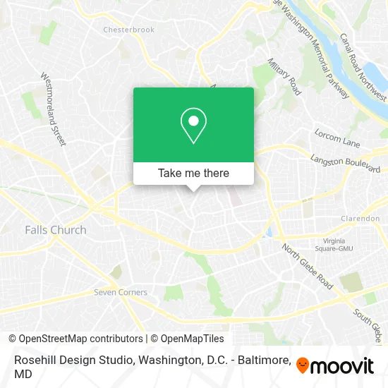 Rosehill Design Studio map
