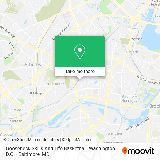Gooseneck Skills And Life Basketball map