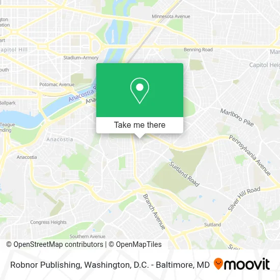 Robnor Publishing map