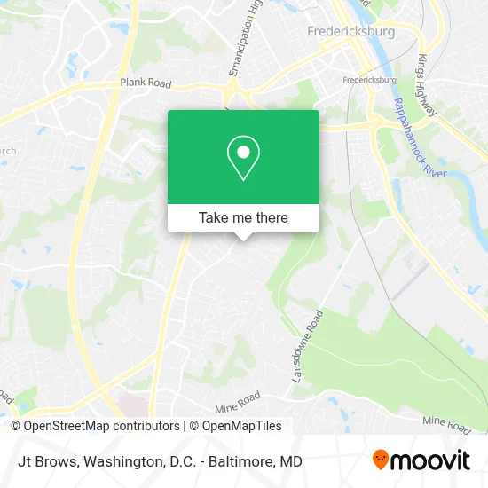 Jt Brows map