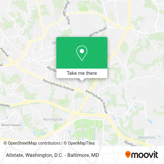 Allstate map