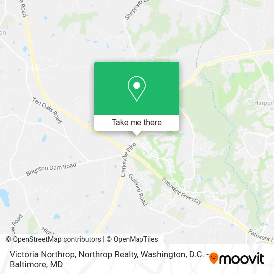 Victoria Northrop, Northrop Realty map