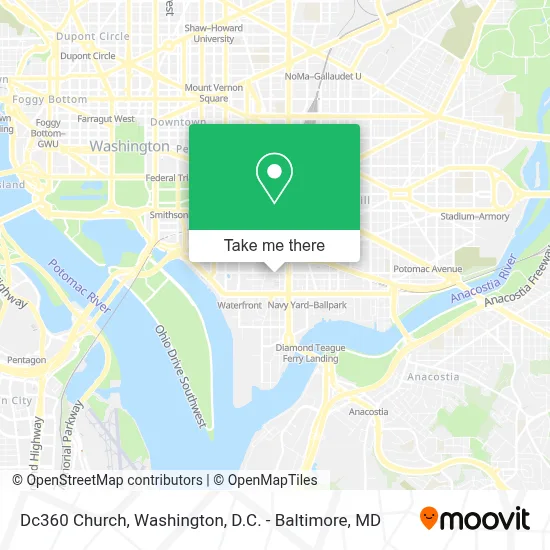 Dc360 Church map