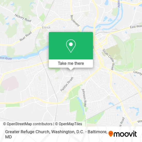 Greater Refuge Church map