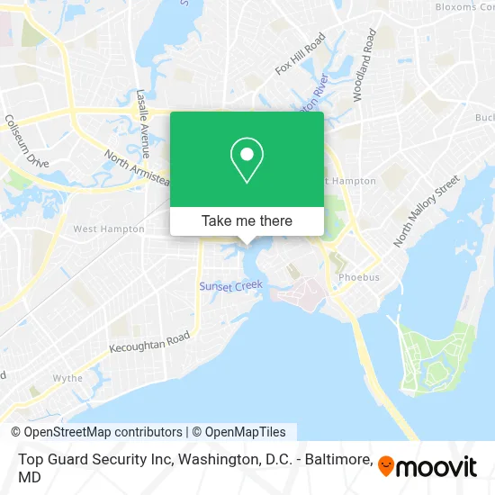Top Guard Security Inc map