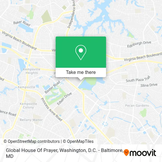 Global House Of Prayer map