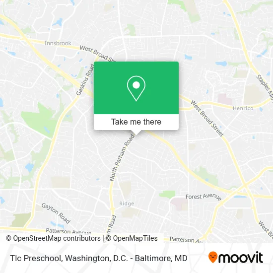 Tlc Preschool map