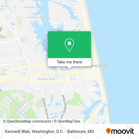 Kennedi Blair map