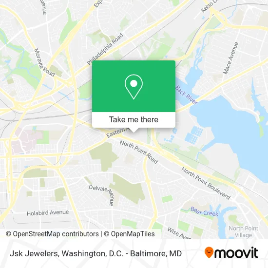 Jsk Jewelers map