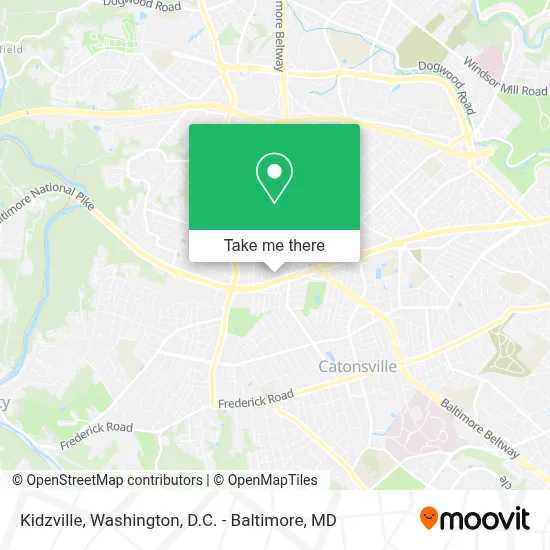 Kidzville map