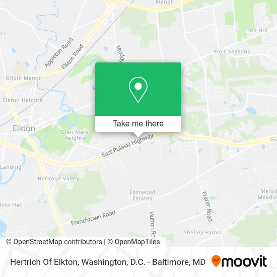 Hertrich Of Elkton map