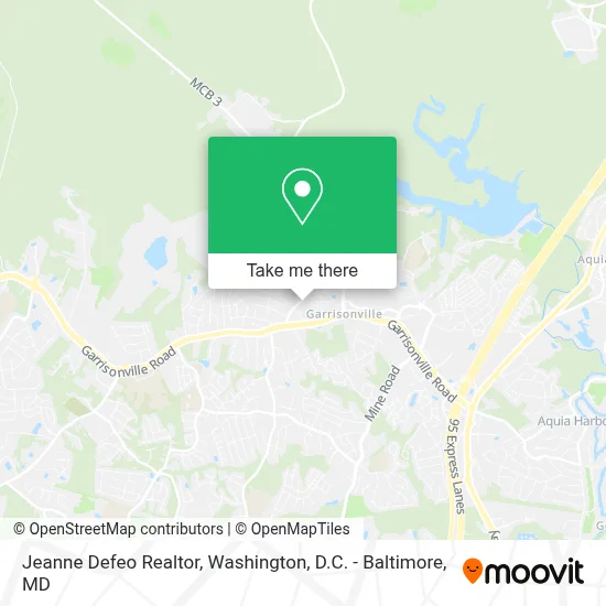 Jeanne Defeo Realtor map
