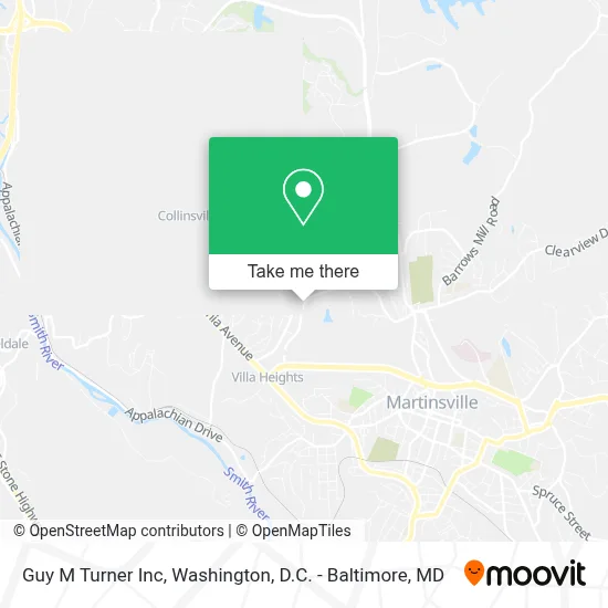 Guy M Turner Inc map