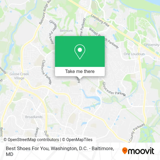 Best Shoes For You map