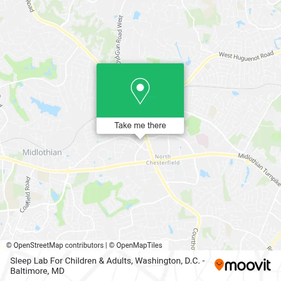 Sleep Lab For Children & Adults map