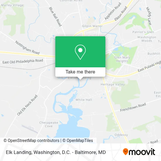 Elk Landing map