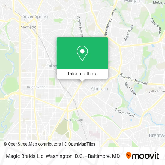 Magic Braids Llc map