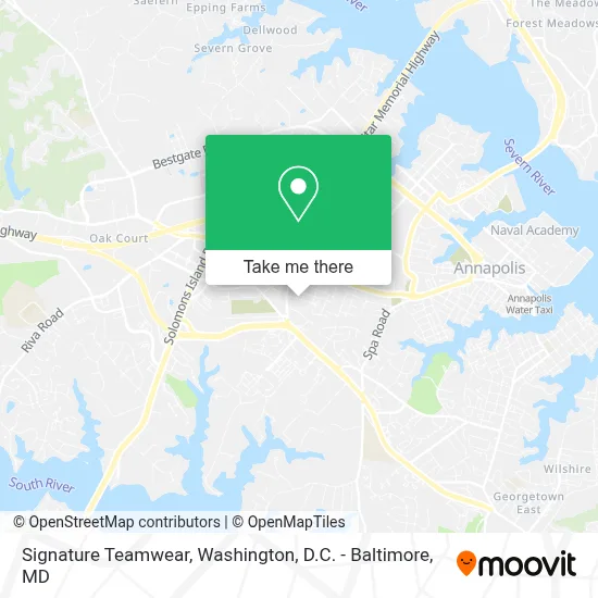 Signature Teamwear map