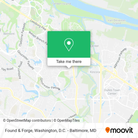 Found & Forge map